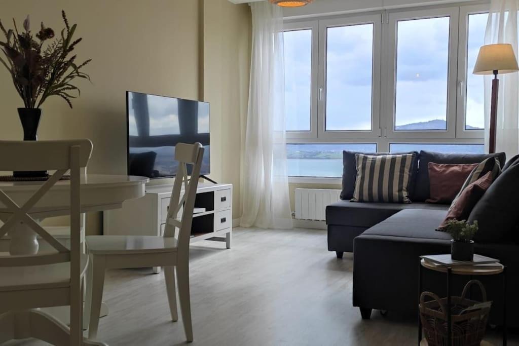C01A05 Precioso Apartamento Con Vistas Al Mar Сантандер Екстериор снимка